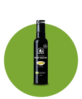 Biological Cold-Pressed Hemp Seed Oil (250ml)