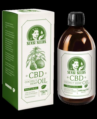 CBD Coconut Hemp Oil Natural