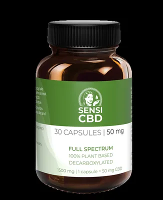 CBD Oil - 50 mg - 30 capsules